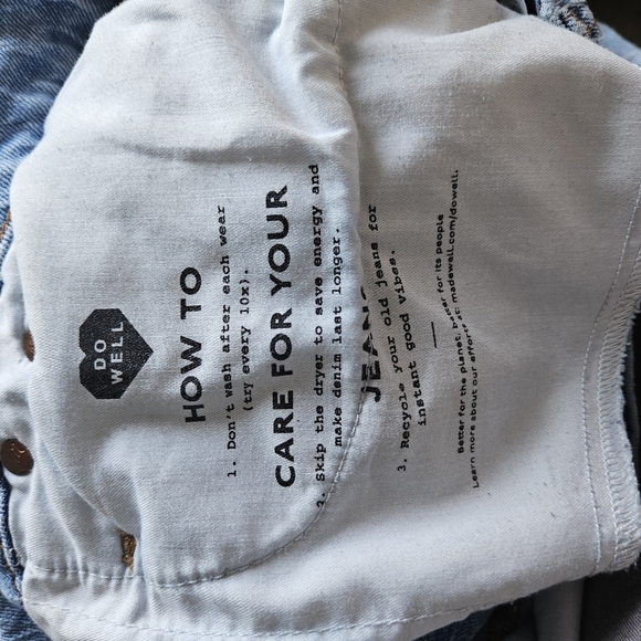 Madewell The Perfect Vintage Ankle Blue Jean Size 30 FLAW - Picture 10 of 10